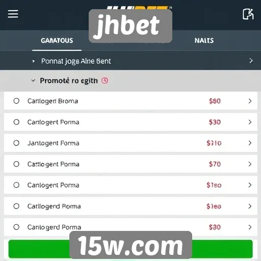 Explorando promoções e bônus oferecidos pelo jhbet